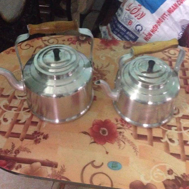 Ấm đánh bóng cán gỗ 1