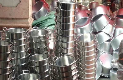 Sản xuất nồi nhôm tại xưởng Phương Cảnh: hình ảnh và các công đoạn
