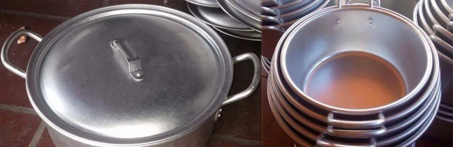 Nồi nhôm 26 cm do xưởng Phương Cảnh sản xuất