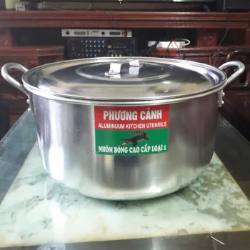 Nồi nhôm xi bóng