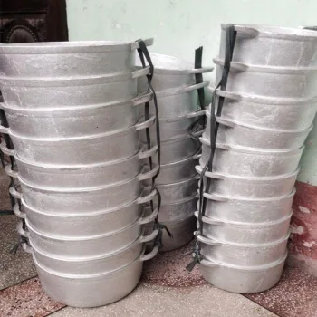 Nồi nhôm đúc nguyên khối (xoong gang đúc)