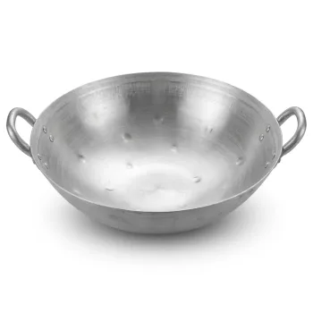 Chảo bầu 2 quai nhôm