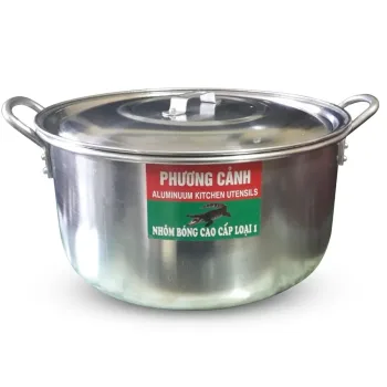 Nồi nhôm xi bóng